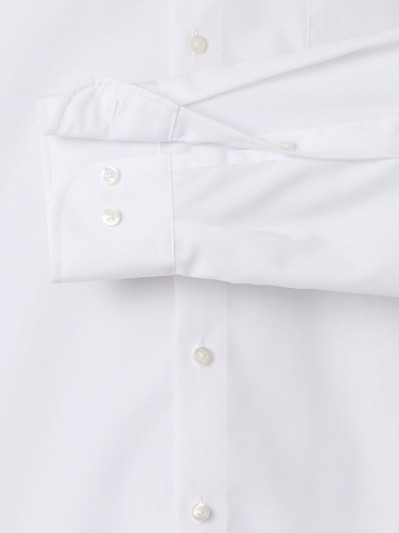 VENTI Comfort Fit Overhemd Wit Kent Popeline - Weergave 2