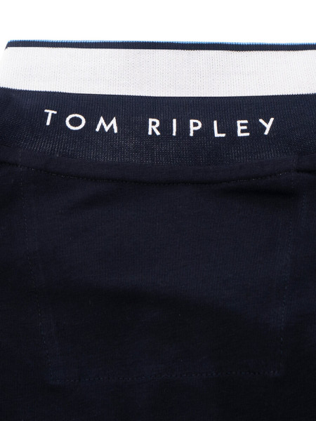 TOM RIPLEY Polo Marine Extrafeine Qualität - Weergave 1