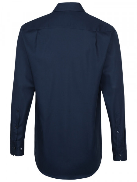 SEIDENSTICKER Regular Fit Overhemd Marine Business Kent Struktur