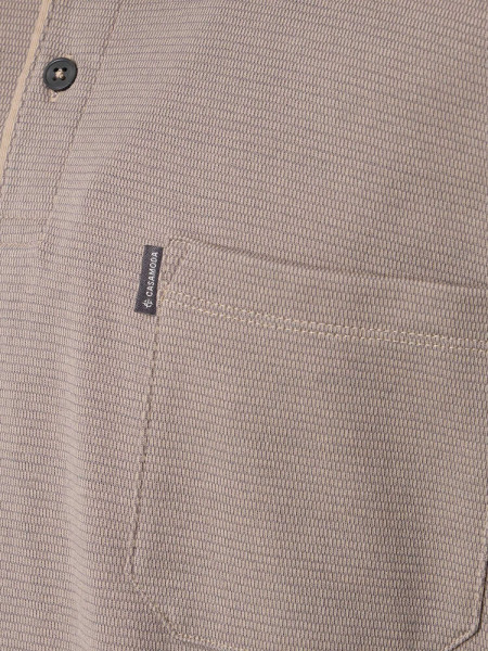 CASAMODA Polo Lichtbeige Piqué - Weergave 2