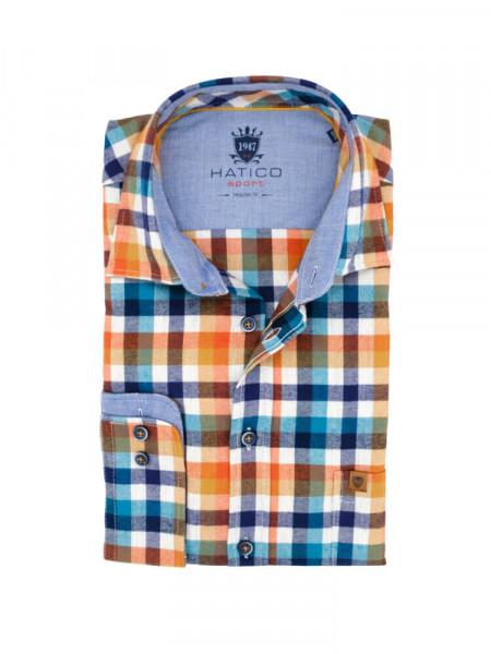 HATICO Regular Fit casual overhemd