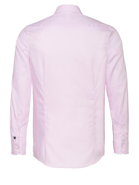 PURE Slim Fit Overhemd Rosé Haifisch Twill