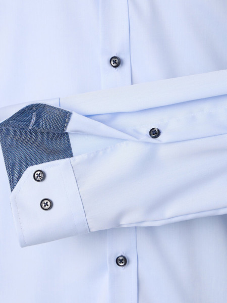 VENTI Slim Fit Overhemd Lichtblauw Kent Twill - Weergave 2