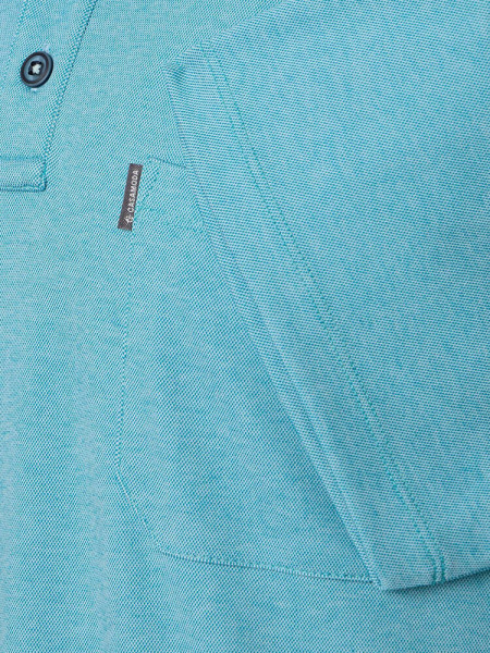 CASAMODA Polo Turquoise Piqué - Weergave 2