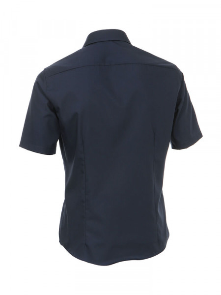 VENTI Regular Fit Overhemd Marine Kent Popeline