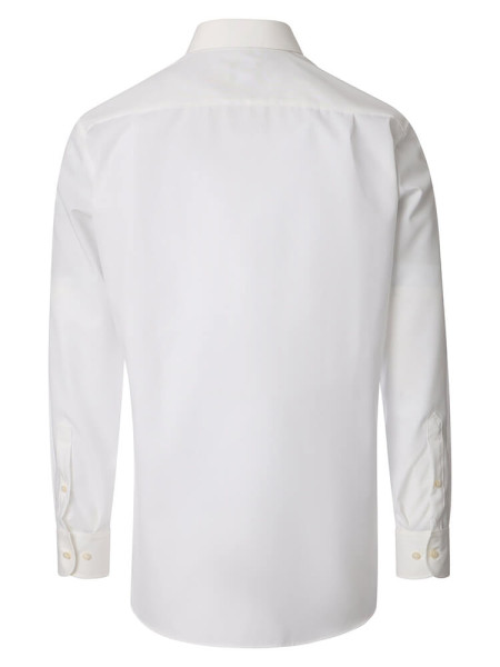 VENTI Comfort Fit Overhemd Lichtbeige Kent Popeline