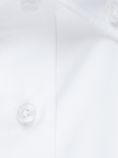 SEIDENSTICKER Regular Fit Overhemd Wit Button-Down Popeline - Weergave 3