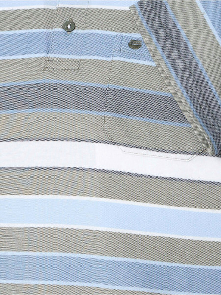 REDMOND Polo Grijs Natté - Weergave 2