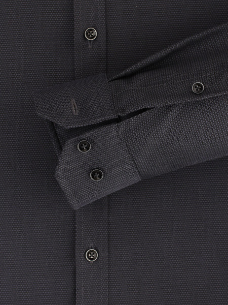 VENTI Slim Fit Overhemd Antraciet Kent Easy Care  - Weergave 2
