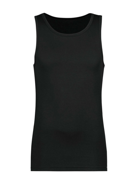 HUBER hautnah Soft Modal Mouwloos hemd