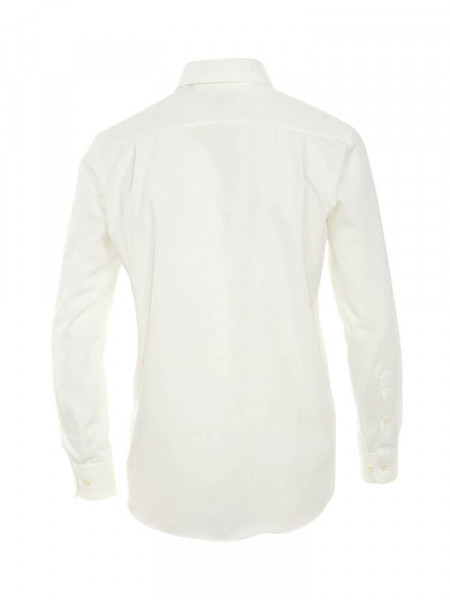 CASAMODA Comfort Fit Overhemd Lichtbeige Kent Popeline