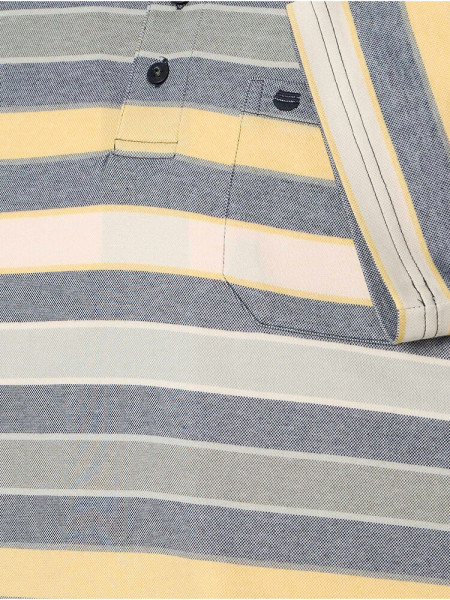 REDMOND Polo Geel Natté - Weergave 2