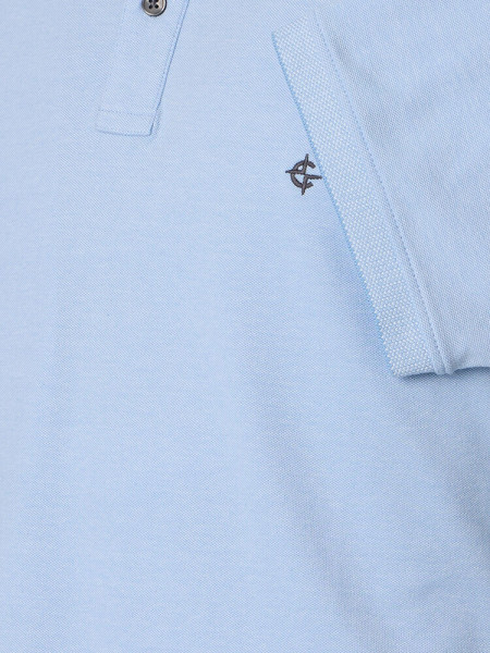 CASAMODA Polo Lichtblauw Extrafeine Qualität - Weergave 2