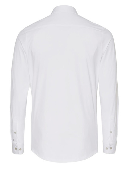 PURE Extra Slim Fit Overhemd Wit Haifisch Jersey