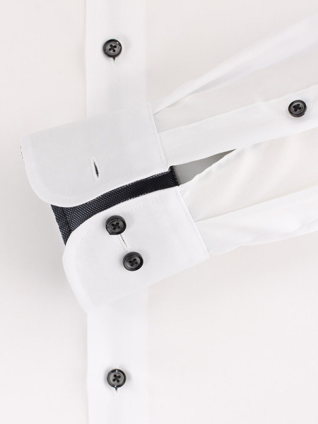 CASAMODA Regular Fit Overhemd Wit Kent Easy Care  - Weergave 2