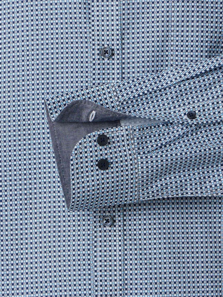 CASAMODA Regular Fit Overhemd Lichtblauw Kent Easy Care  - Weergave 2