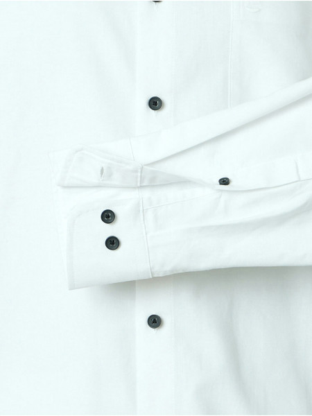 REDMOND Regular Fit Overhemd Wit Button-Down Fein Oxford - Weergave 2