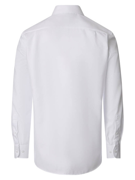 VENTI Comfort Fit Overhemd Wit Button-Down Fein Oxford