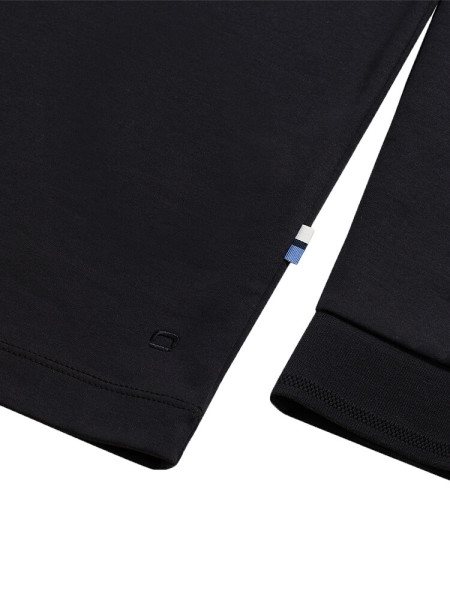 OLYMP Polo Zwart Jersey