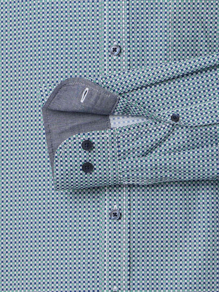 CASAMODA Comfort Fit Overhemd Groen Kent Easy Care  - Weergave 2