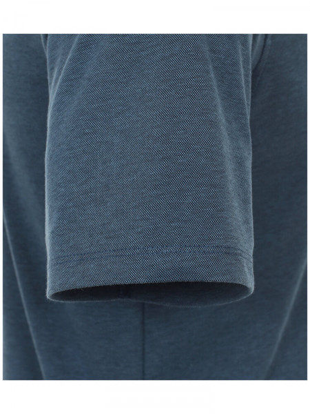 CASAMODA Polo Medium blauw Piqué - Weergave 2