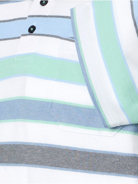 REDMOND Polo Groen Natté - Weergave 2