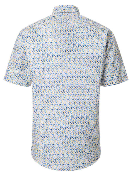 CASAMODA Comfort Fit Overhemd Lichtbeige Button-Down Easy Care