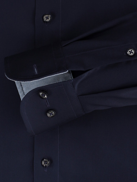 CASAMODA Regular Fit Overhemd Marine Kent Easy Care  - Weergave 2