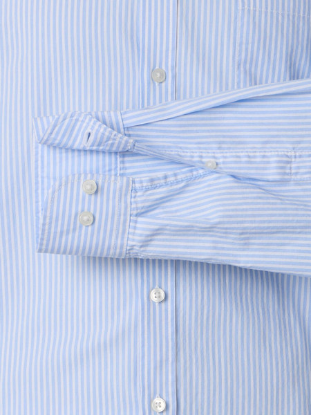 CASAMODA Comfort Fit Overhemd Lichtblauw Button-Down Easy Care  - Weergave 2