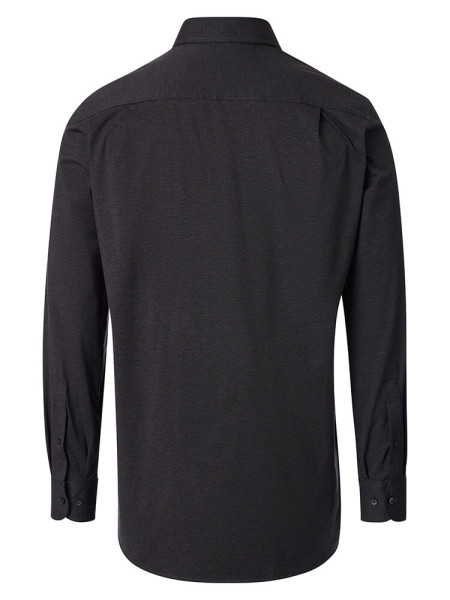 VENTI Comfort Fit Overhemd Antraciet Kent Jersey