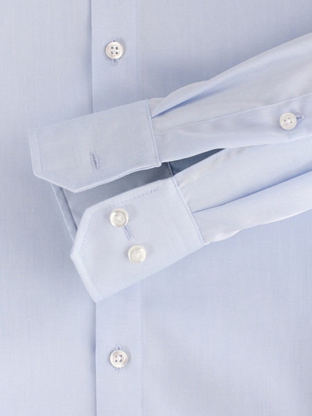 VENTI Regular Fit Overhemd Lichtblauw Kent Twill - Weergave 2