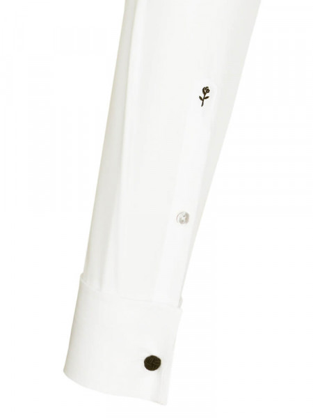 SEIDENSTICKER Tailored Fit Overhemd Lichtbeige Business Kent Popeline - Weergave 1