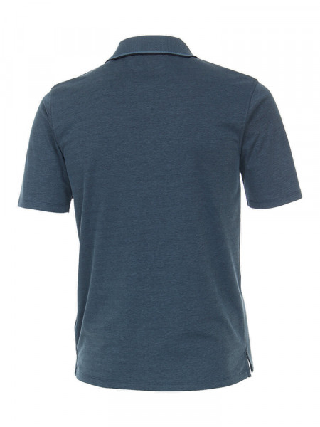 CASAMODA Polo Medium blauw Piqué