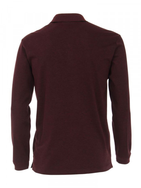 CASAMODA Polo Donkerrood Piqué