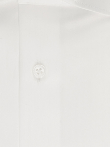 SEIDENSTICKER Tailored Fit Overhemd Wit New Kent Satin  - Weergave 1