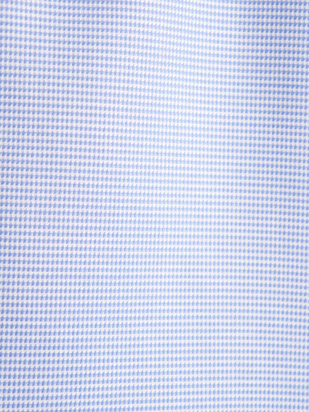 SEIDENSTICKER Regular Fit Overhemd Lichtblauw Basic Kent Struktur - Weergave 1