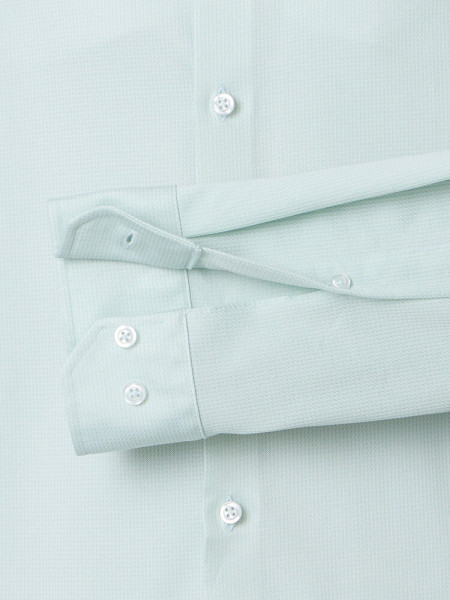 VENTI Regular Fit Overhemd Groen Kent Jersey - Weergave 2