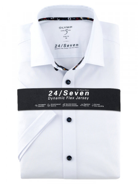 OLYMP Level Five body fit jersey overhemd