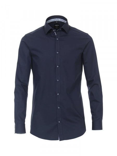 VENTI Body Fit jersey overhemd