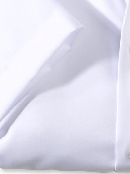 OLYMP Comfort Fit Overhemd Wit New Kent Popeline - Weergave 2