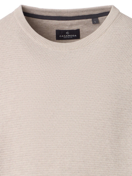 CASAMODA Lichtbeige Struktur - Weergave 1