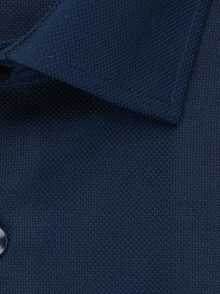 SEIDENSTICKER Regular Fit Overhemd Marine Business Kent Struktur - Weergave 3