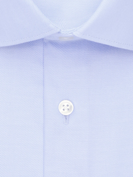 SEIDENSTICKER Extra Slim Fit Overhemd Lichtblauw New Kent Twill - Weergave 1