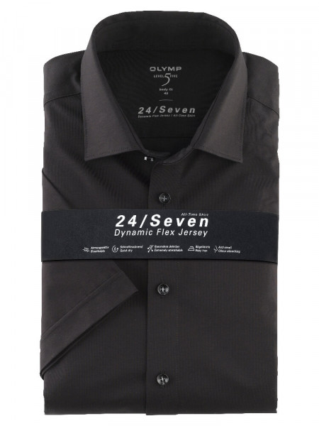 OLYMP Level Five body fit jersey overhemd